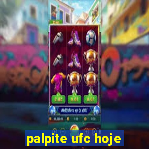 palpite ufc hoje